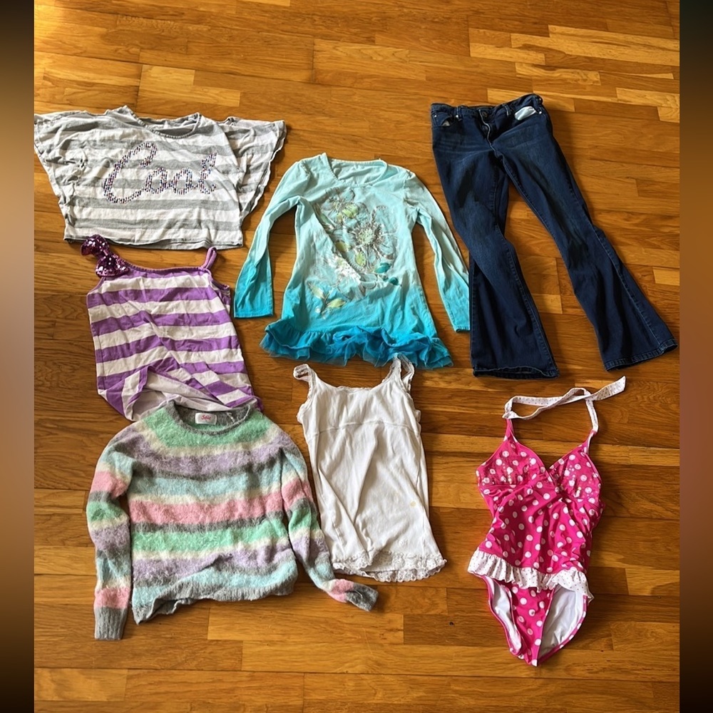 Justice girls clothing lot bundle** read description